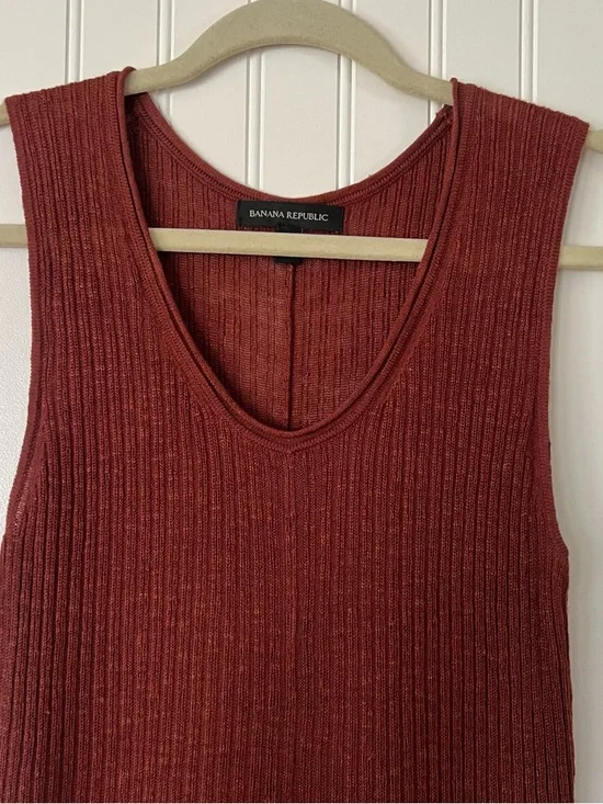 Banana Republic Maxi Dress in Burnt Umber Small - Picture 4 of 7